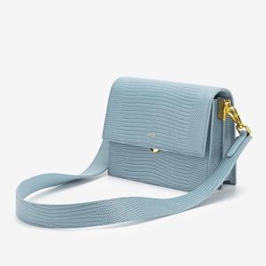 JW PEI Mini Flap Bag - Ice Lizard